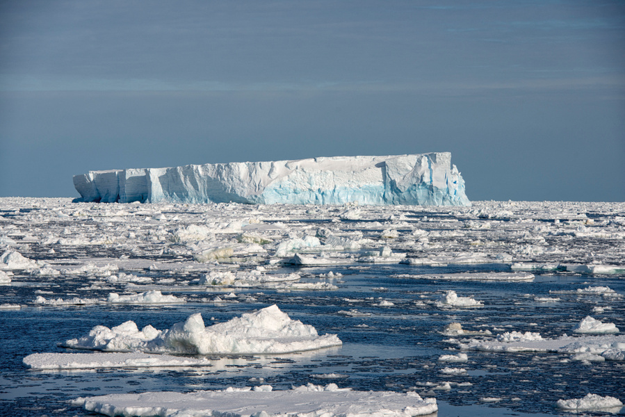 Traversée du pack de glace, Antarctique