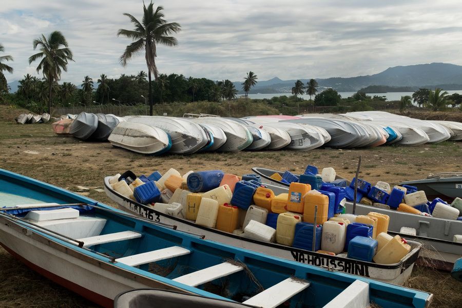 Kwassa entreposés-Mayotte